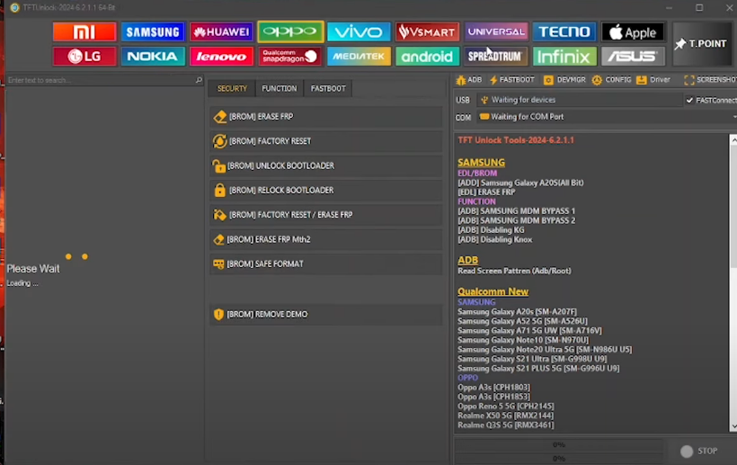 TFT Unlock Tool