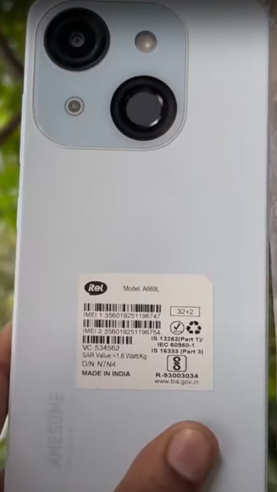 iTel A50C A669L