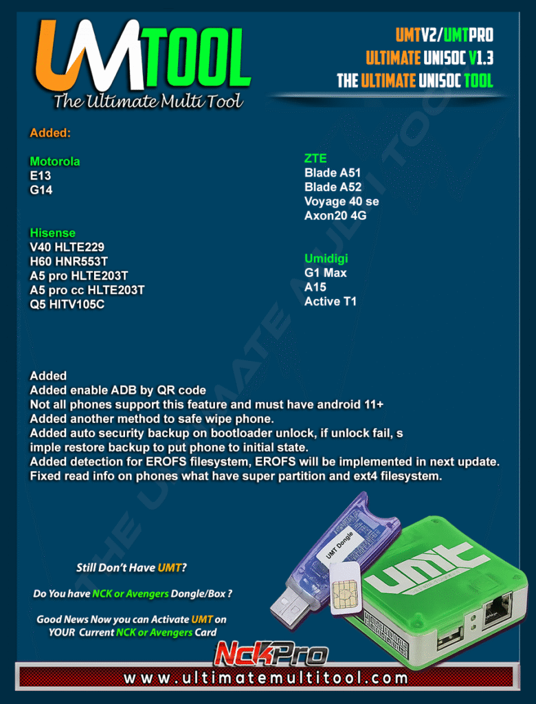 UMT Pro Unisoc Module v1.3